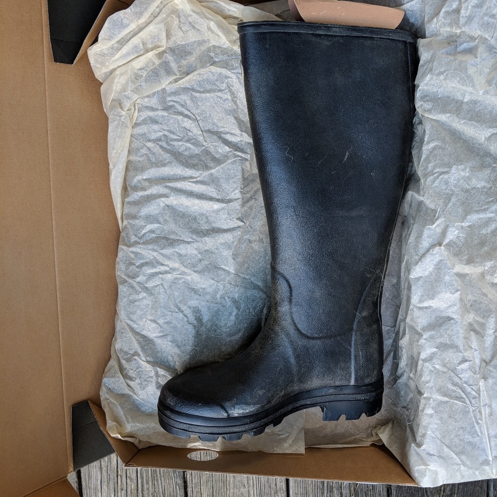 Le Chameau Chausseur leather lined boots